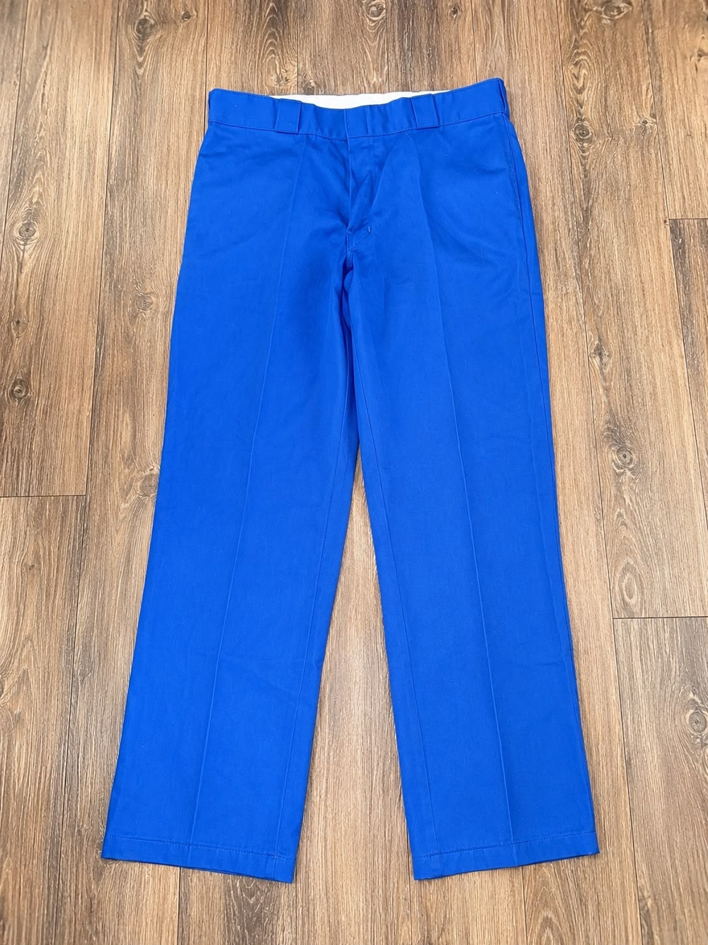 Dickies Royal Blue Straight-Leg Work Chinos